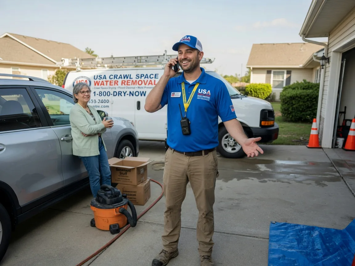 Crawl Space Water Removal Glasford, IL FAQs